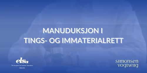 Manuduksjon i Tings- og Immaterialrett