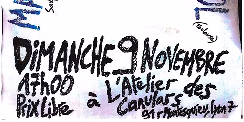 NINA BOUKHARI + LUCIE B\u00c9MOL + MARIO GABOLA