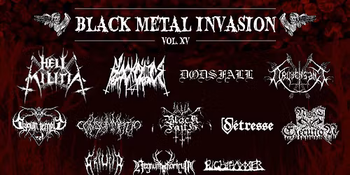 Black Metal Invasion 2026 - 15th anniversary