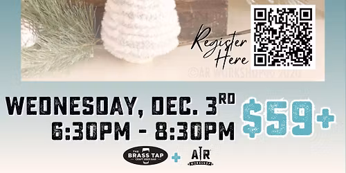 DIY Workshop - Chunky Knit Trees