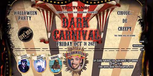 TekTonik HALLOWEEN Dark Carnival 