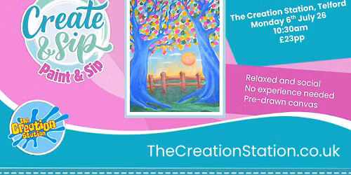 Paint and Sip - The Creation Station, Telford