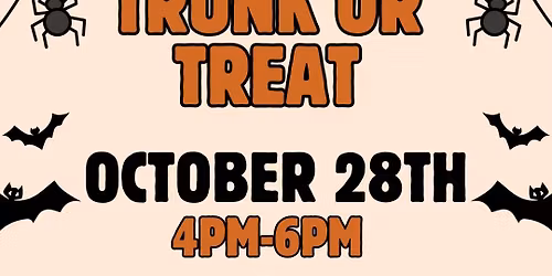 Drive Thru Trunk or Treat