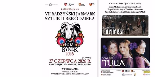 VII Radzy\u0144ski Jarmark Sztuki i R\u0119kodzie\u0142a Kozirynek 2026