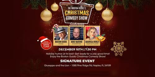 The Boston Guido's Christmas Comedy Show