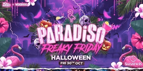 PARADISO FREAKY FRIDAY Halloween Special \ud83e\udda9\ud83c\udf83\ud83d\udc7b