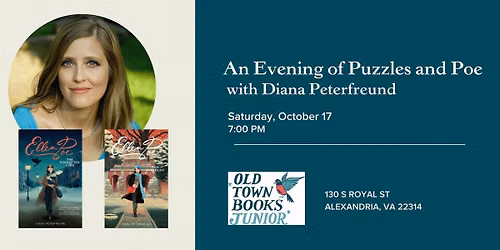 An Evening of Puzzles & Poe: A Spooky Town Books JR Event