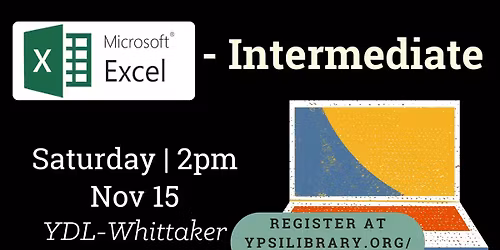 Microsoft Excel \u2013 Intermediate