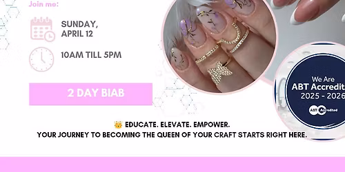 2-Day BIAB Builder Gel Course for Beginners | Accredited by Salon Anew