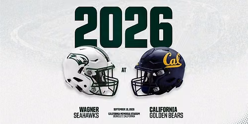 California vs Wagner Seahawks Football Game Watch Party