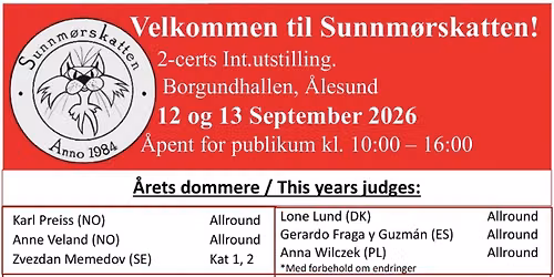 Sunnm\u00f8rskattens Utstilling 2026