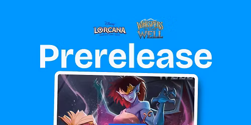 Disney Lorcana - Sealed - Whispers in the Well Prerelease