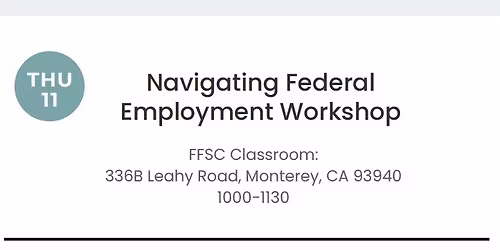 Navigating Federal Employment