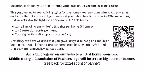 Wesley Glen Christmas at the Cross Lights & Luminaries.