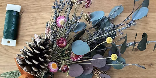 Dried Harvest Wreath Workshop