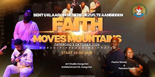 BDL Worship saturday service : Faith moves Mountains