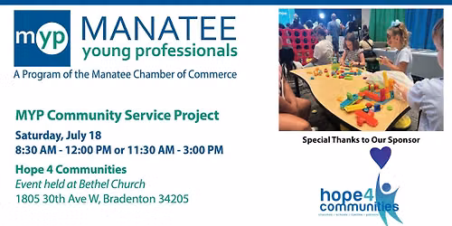 MYP Community Service Project- July 18