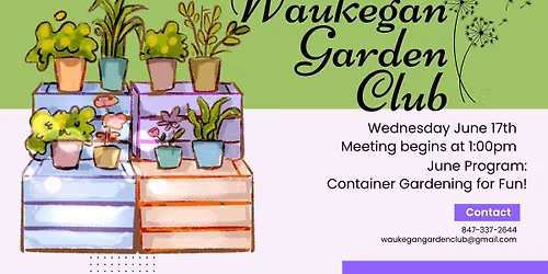 June Meeting - Container Gardening for Fun!