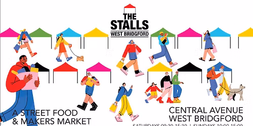 Artisan Street Food & Makers Market - The Stalls. West Bridgford 