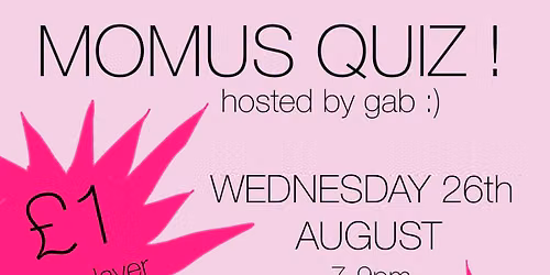 Momus Quiz Night