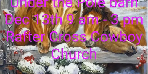 Christmas Under The Pole Barn