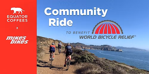 Equator Coffees & Mike's Bikes: Community Ride for World Bicycle Relief