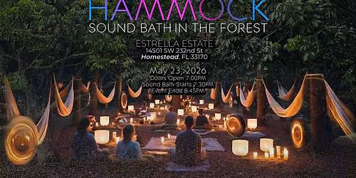 Hammock Sound Bath in the Forest
