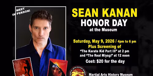 Sean Kanan Honor Day at the Museum