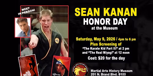 Sean Kanan Honor Day at the Museum