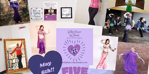 5 Years Teaching Belly Dance in Lexington, NC!!