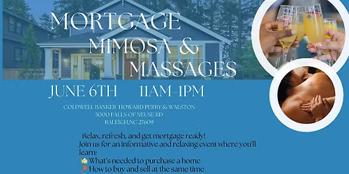 Mortgage, Mimosa & Massages