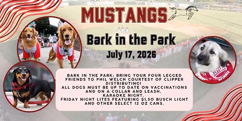 Bark in the Park