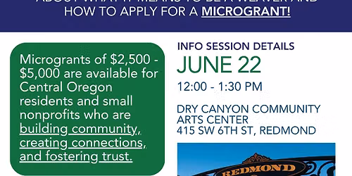 Weaver Awards Info Session - Redmond