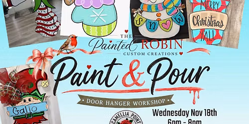 Christmas Paint and Pour