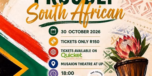 MPK Presents Proudly South African\ud83c\uddff\ud83c\udde6