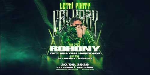 \u2b50 ROHONY\u2b50 Letn\u00ed p\u00e1rty Velvary\u2b50 20.6.2026