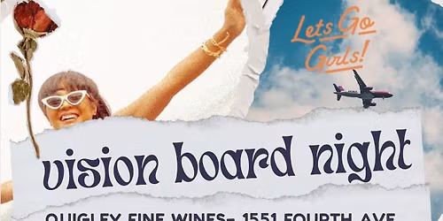 Vision Board Night- All Supplies Provided! 