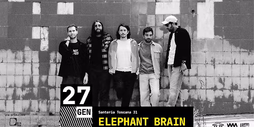 ELEPHANT BRAIN \u2013 ALMENO PER ORA CLUB TOUR