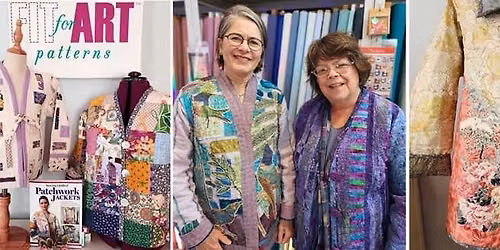 Get Going Sewing Quilted Jackets with Fit for Art
