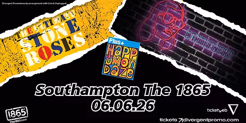 Ultimate Stone Roses + The Corteeners + Happy Mondaze LIVE at The 1865!