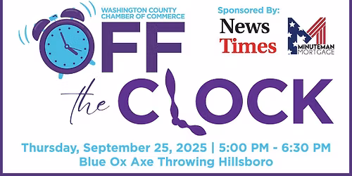 Off the Clock! with Blue Ox Axe Throwing Hillsboro