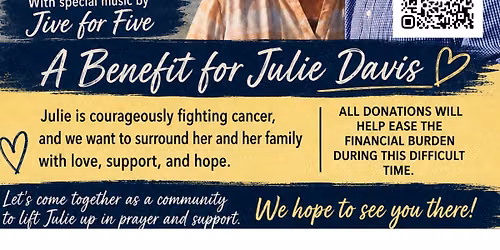 A Benefit for Julie Davis: Sonshine Singers present "Faith, Music & Hope"