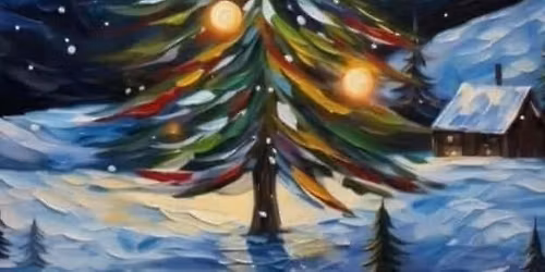 Paint Night at VFW Post 10209! Christmas Edition!