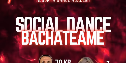 \u2605Bachateame Social Dance & Workshop \u2022 Every Sunday \u2022 Ungdomenshus \u2022 Aldonya Dance Academy\u2605