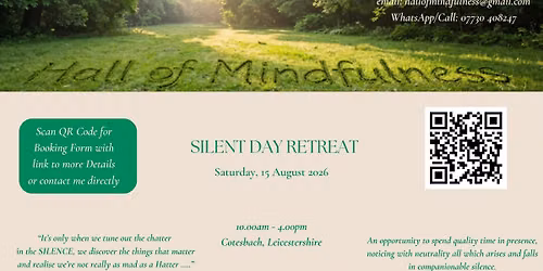 Silent Day Retreat