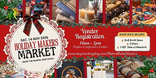 Holiday Makers Market - Vendor Registration