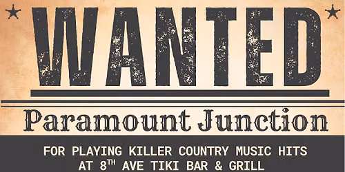 Paramount Junction CCMF Residency at 8th Ave Tiki Bar & Grill