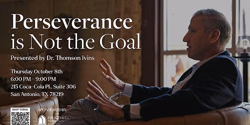 Perseverance is Not the Goal