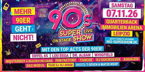 90s Super Show Leipzig 2026