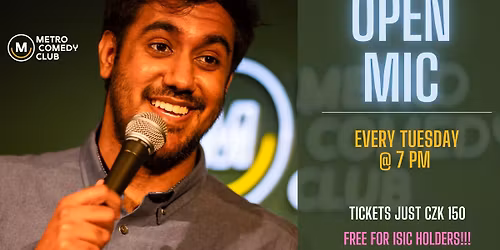 Open Mic Night - 4th November (7 PM)